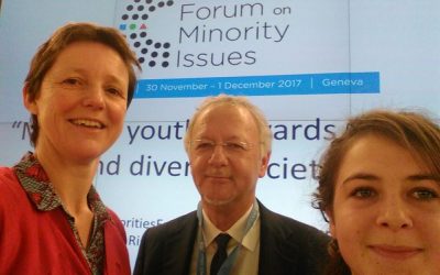 Kevre Breizh et ELEN, Réseau européen pour l’égalité des langues, au Forum des Minorités des Nations Unies