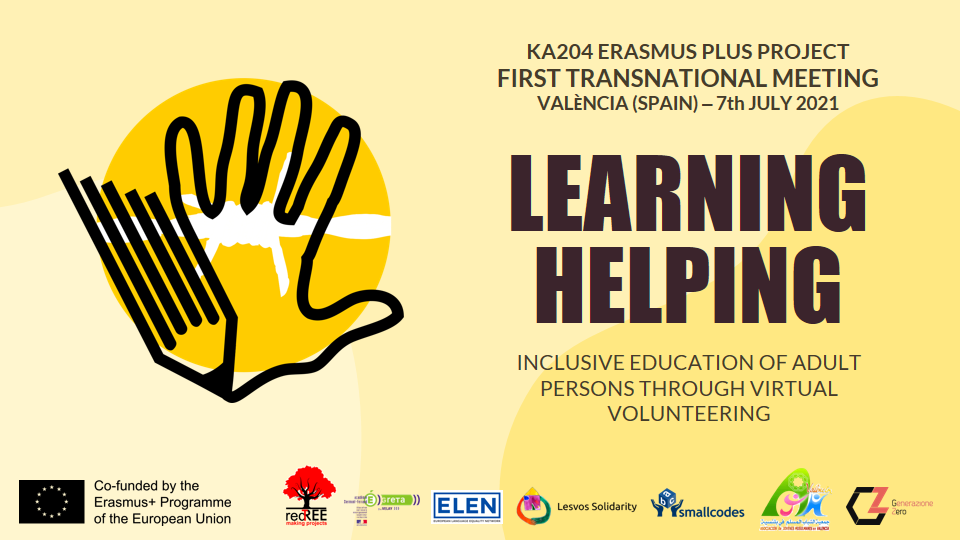 Learning Helping: the inclusive education of adults through virtual volunteering.