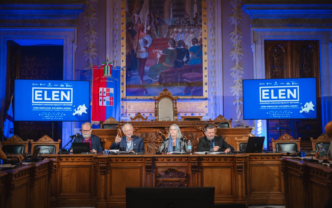 ELEN calls on Italy to ratify the European Charter for Regional or Minority Languages at its meeting in Sardinia.